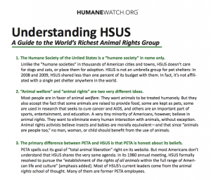 Understanding HSUS
